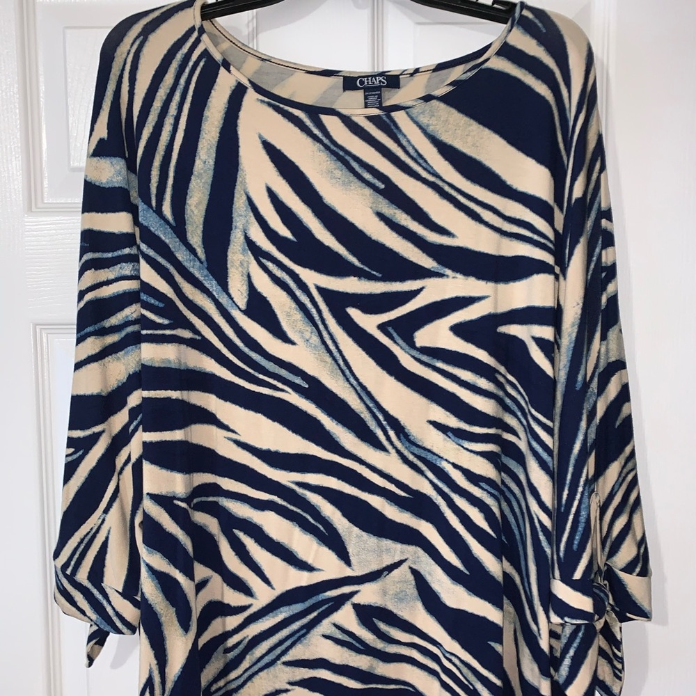 Chaps Blouse - 2X - NEW